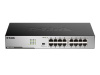 16-Port 10/100BASE-TX Unmanaged Green ethernet Switch, 11" metal case Manual + Power Cable included