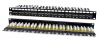 Hyperline PP2-19-24-8P8C-C6A-110D Патч-панель 19", 1U, 24 порта RJ-45, неэкранированная, категория 6A, Dual IDC