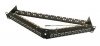 Hyperline PPBL5A-19-48-RM Модульная патч-панель 19", 48 портов, угловая, 2U, для неэкранированных модулей Keystone Jack, с 2-мя задними кабельными орг