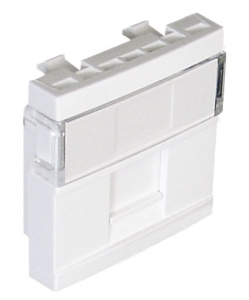 Вставка для 1-го модуля под RJ-45 кат.5e UTP , белая (45976 SBR) 