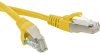 Hyperline PC-LPM-SFTP-RJ45-RJ45-C5e-8M-LSZH-YL Патч-корд SF/UTP, экранированный, Cat.5e (100% Fluke Component Tested), LSZH, 8 м, желтый