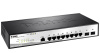 L2 Managed Switch with 8 10/100/1000Base-T ports and 2 1000Base-X SFP ports