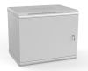 Hyperline TWL-1266-SR-RAL7035 Шкаф настенный 19-дюймовый (19"), 12U, 650x600х600мм, металлическая дверь, несъемные стенки, 1 пара профилей, цвет серый