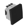 Проходной выключатель - 2 модуля, черный (45071 SPM)