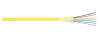 Кабель ВО распределительный, универсальный, 12x9/125 OS2 нг(А)-HF, плотный буфер, желтый