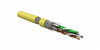 Hyperline ISFTP4-C6A-P26/7-PU-YL (500 м) Кабель для сетей Industrial Ethernet, категория 6A, 4x2x26 AWG, многопроволочные жилы (patch), S/FTP, PU, жел
