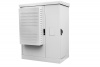 Шкаф всепогодный напольный укомплектованный 24U (Ш1000 × Г600) с эл. отсеком, комплектация ТК-IP54