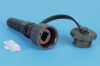 Hyperline PLUG-IE-8P8C-P-C5 Промышленный разъем RJ-45 (8P8C) под витую пару, IP67, категория 5e, с защитной крышкой