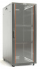 Hyperline TTB-4761-AS-RAL7035 Шкаф напольный 19-дюймовый, 47U, 2277х600х1000 мм (ВхШхГ), передняя стеклянная дверь со стальными перфорированными боков