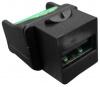 Hyperline KJ1-USB-A2-SCRW-BK Вставка формата Keystone Jack USB 2.0 (Type A) под винт, ROHS, черная