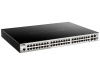 L2+ Smart Switch with 48 10/100/1000Base-T ports and 4 10GBase-X SFP+ ports (48 PoE ports 802.3af/802.3at (30 W), PoE Budget 370W, PoE Budget with RPS