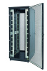 Шкаф Racknet S3000 42U 800 × 1000, передняя дверь перф.1-ств., задняя дверь перф.2-ств., черный