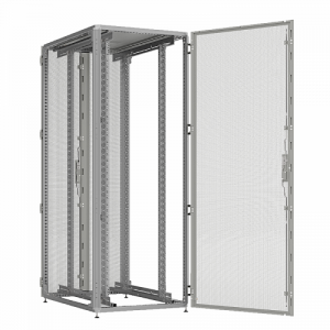 Шкаф серв. by ZPAS 19" 42U 600х1000мм двухдверный серый