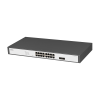 PV-GPOE16S2CL - Web-Smart, 16xPoE 1 Гбит/с, 2xUplink SFP 1 Гбит/с, бюджет PoE 250 Вт