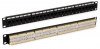 Hyperline PP3-19-16-8P8C-C5E-110D Патч-панель 19", 1U, 16 портов RJ-45, категория 5e, Dual IDC, ROHS, цвет черный