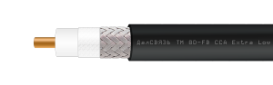 8D-FB CCA LSZH (черный, не поддерживающий горение) v.8783 [100] кабель