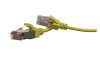 Hyperline PC-LPT-SFTP-RJ45-RJ45-C6-1.5M-LSZH-YL Патч-корд S/FTP, экранированный, категория 6 (100% Fluke Component Tested), 28AWG, LSZH, 1.5 м, желтый