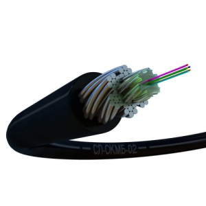 Оптический кабель СЛ-ОКМБ 02НУ-1Е2-2,5 бронированный сверхгибкий кабель