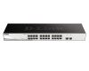 L2 Managed Switch with 24 10/100/1000Base-T ports and 2 1000Base-X SFP ports