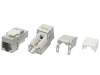 Hyperline KJ9-8P8C-C6-90-SH-F Вставка Keystone Jack RJ-45(8P8C), категория 6, экранированная