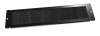 Hyperline TCB-TTB-RAL9004 Панель с щеточным кабельным вводом в пол/потолок для шкафов серии TTB, TTR, TWB, TWL, 65 мм х 293 мм (ШхД), цвет черный (RAL