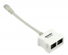 Hyperline SPL-BRIDGE Разветвитель RJ-45 4Prр.USOC -> 2 x 4Pr.USOC