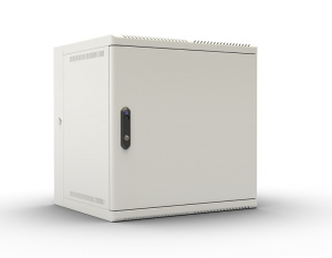 Шкаф телекоммуникационный настенный откидной 15U (600х520) дверь металл