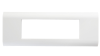 Рамка горизонтальная французский стандарт 6 модулей 45 × 22,5 мм, белый