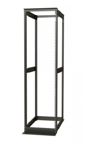 Hyperline ORK2A-4281-RAL9005 Открытая стойка 19-дюймовая (19"), 42U, высота 2070 мм, двухрамная, ширина 550 мм, глубина регулируется 800-1250 мм, цвет