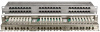 Hyperline PPHD-19-48-8P8C-C6-SH-110D Патч-панель высокой плотности 19", 1U, 48 портов RJ-45, полный экран, категория 6, Dual IDC