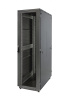 Шкаф Racknet S3000 33U 600 × 1000, передняя дверь перф.1-ств., задняя дверь перф.1-ств., черный