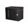 Шкаф 19" телекоммуникационный настенный, 9U 501х600х450 мм, дверь перфорация, черный