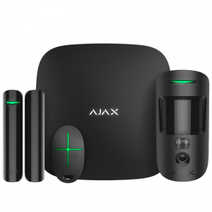 StarterKit Cam черный Ajax Комплект охранной сигнализации 26646.58.BL2  
