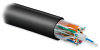 Hyperline UUTP25W-C5-S24-OUT-PE-BK Кабель витая пара, неэкранированная U/UTP, категория 5, 25 пар (4 пары (24 AWG)х6 + 1пара (24 AWG)), одножильный (s