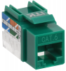  Модуль Keystone Jack кат.6 UTP 110 IDC 90град зелёный