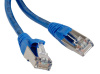Hyperline PC-LPM-STP-RJ45-RJ45-C6-0.5M-LSZH-BL Патч-корд F/UTP, экранированный, Cat.6 (100% Fluke Component Tested), LSZH, 0.5 м, синий