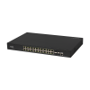 PV-MGPOE24S4 - L2+, 24xPoE 1 Гбит/с, 4xUplink SFP 1 Гбит/с, бюджет PoE 400 Вт