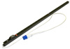 Hyperline SHE-36IEC-6BIEC-B-2.5PVB Блок розеток, вертикальный, 36 розеток IEC320 C13, 6 розеток IEC320 C19, автоматический выключатель, кабель питания