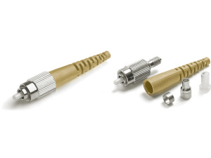 Hyperline FK-STD-FC/SA-MM-UPC-SL-S3-BG-200 Клеевой коннектор FC/UPC, MM (для многомодового кабеля), simplex, 3.0мм (200 шт.)