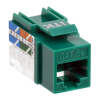  Модуль Keystone Jack кат.5E UTP 110 IDC 90град зелёный