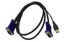2 in 1 USB KVM Cable in 1,8m (6ft).