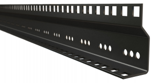 Hyperline CTR19-32U-RAL9005 19'' монтажный профиль высотой 32U, для шкафов TTR, TTB, цвет черный RAL9005 (2 шт. в комплекте)