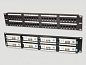 Eurolan Коммутационная панель категории 5е, UTP, 19", 2U, 48хRJ45, 568A/В, черная