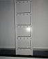 Вертикальный кабельный органайзер в шкаф, ширина 150 мм 42U